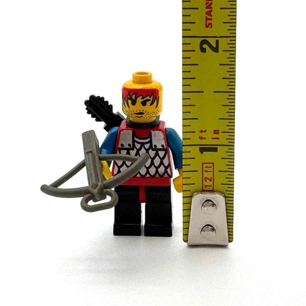 Vintage LEGO Dragon Soldier Minifigure Castle Kingdoms Crossbow Quiver Armor